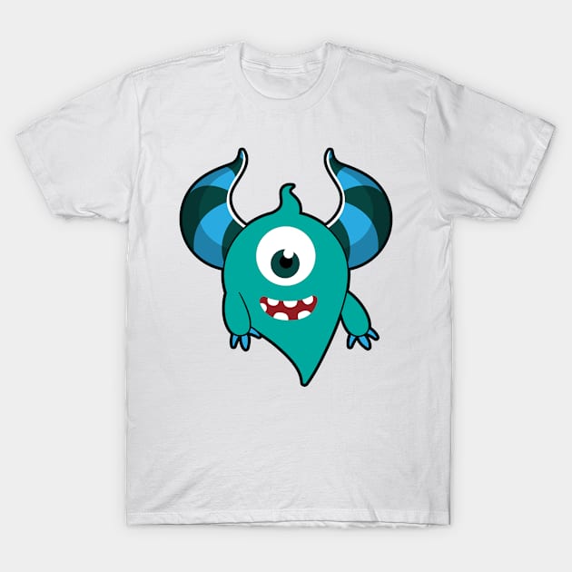 Green Alien T-Shirt by Tee Love Co. 